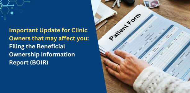 Beneficial Ownership Information Report (BOIR)